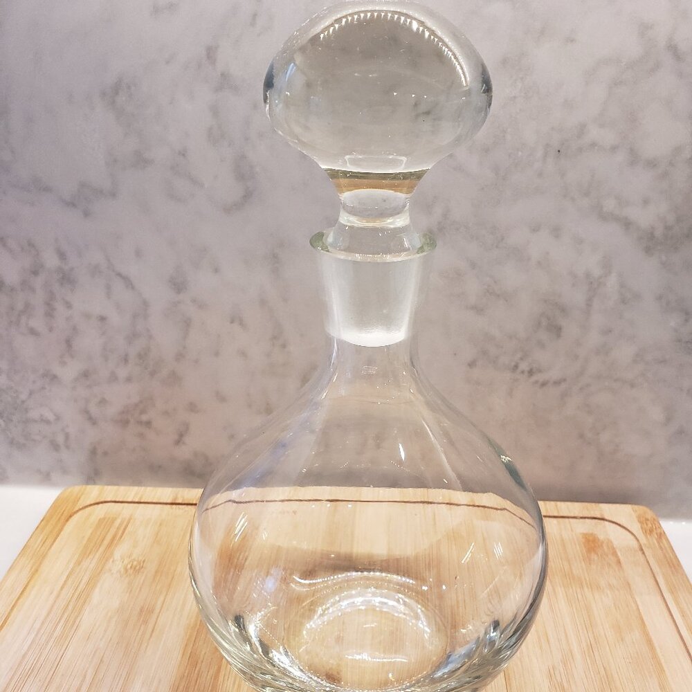 Vintage Glass Decanter